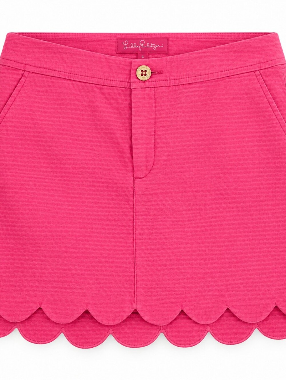 NWT Lilly Pulitzer Colette Scalloped Skort – Size 6 💕